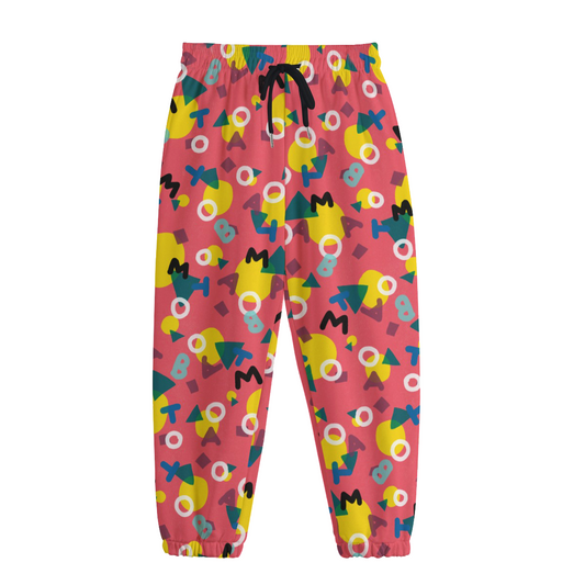 OTEMBA KIDS｜カラフルキッズボトムス（ユニセックス／ FLARE レッドオレンジ）