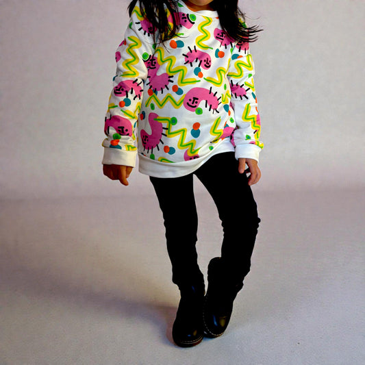 OTEMBA KIDS｜Playful Caterpillar キッズスウェット